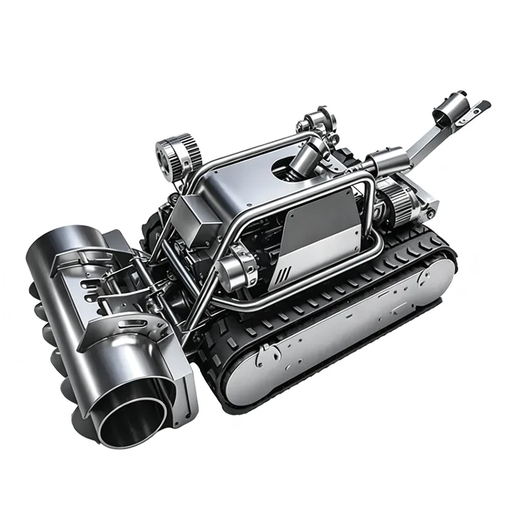 Robot Carthu Mwydyn Daear Bionic