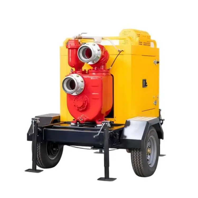 Cyfres QZ Uned Pwmp Dŵr Injan Diesel Hunan-priming